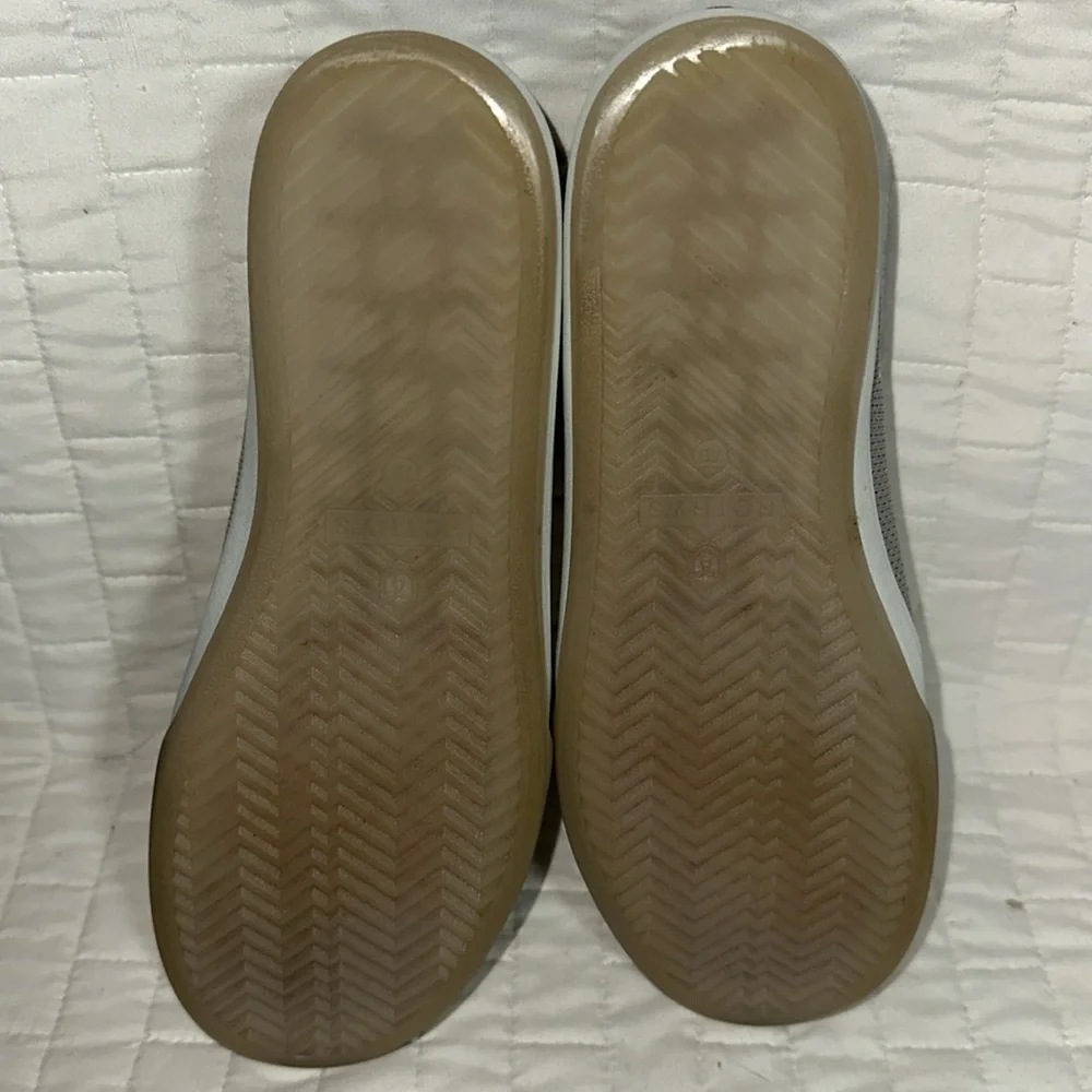 Rothy's Gray and White Minimalist Sneakers NWOT